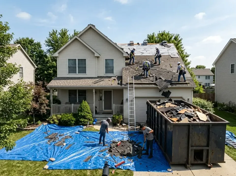 roof-replacement-debris-remova-004 — frequently asked questions, Cheapest Dumpster Rentals in Hidden Springs, ID